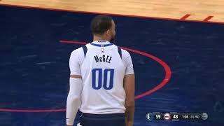 Luka Doncic inbound turnover to JaVale McGee