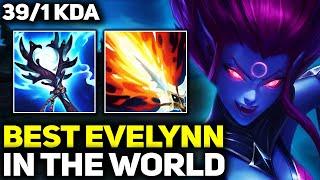 RANK 1 BEST EVELYNN IN SEASON 14 - AMAZING GAMEPLAY  League of Legends