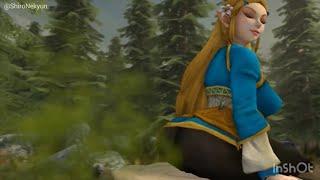 Zelda farts and burps  Girl fart animation Reversed