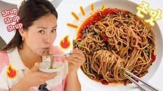 Asian at Home  The Best Sesame Noodles From Korea Under 6 Minutes