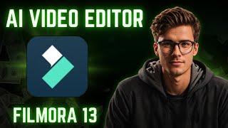 How to Create Videos with AI Editing - Filmora 13 FULL COURSE