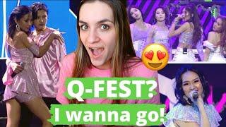 WATCHING Q-FEST 2019 ALBA Juzim & Ice Blue Live Performances Qpop first time 2020