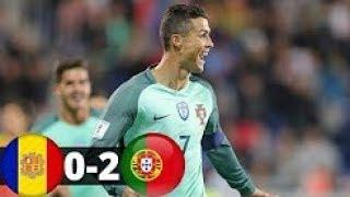 Andorra vs Portugal 0-2 Highlights & Goals - 07 October 2017