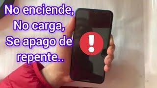 Mi celular Se apago y no enciende ni carga ¡Haz esto #no #prende #celular