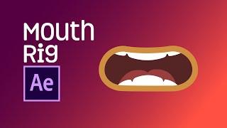 After Effects Tutorial - Mouth Rig  Joysticks n Sliders  Easy to animate mouth for lip sync