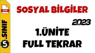 5.Sınıf Sosyal Bilgiler 1.Ünite Full Tekrar