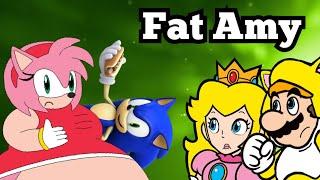 Cat Mario and Sonic Plush Season 7 episode 10 Fat Amy