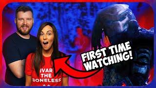 My wife watches Predator 1987 for the FIRST time  Movie Reaction