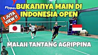 ATLET JEPANG ini Penasaran Malah Pilih TANTANG AGRIPPINA Ketimbang Main di INDONESIA OPENGOKIL 