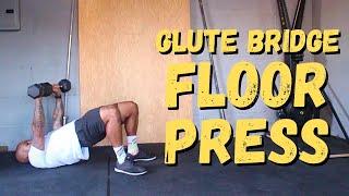 Movement Demo  Glute Bridge Floor Press