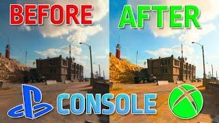 How to make REBIRTH ISLAND look BEAUTIFUL on CONSOLE Xbox and PS4 Graphics Settings Warzone 3 