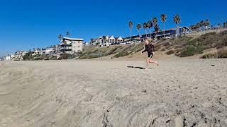 11yo Sammy at Del Mar beach. Dec 19 20221