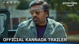 FARZI - Official Kannada Trailer  Raj & DK  Shahid Sethupathi Kay Kay Raashii  Prime Video IN