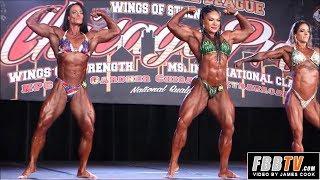 2019 IFBB Chicago Pro Womens Bodybuilding - Final Comparisons Posedown and Awards