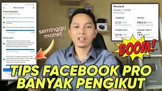 Tips Facebook Pro dan Fanspage banyak Pengikut 2024