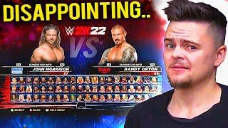 WWE 2K22 ROSTER IS DISAPPOINTING...