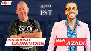 @thebenazadi  & @IntentionalCarnivore  on Carnivore Live #carnivore #keto #carnivorediet