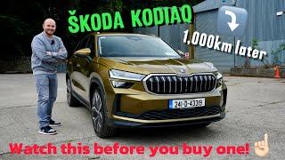 Skoda Kodiaq 7 seater review  My thoughts after 1000kms in one