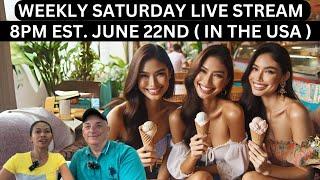 Weekly Saturday Live Stream Giving Money to the Family