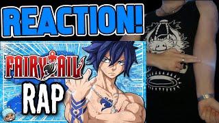 REACTION - Gray Fullbuster Rap  Ice In My Veins Sheesh  GameboyJones Fairy Tail