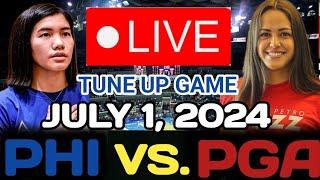 ALAS PILIPINAS VS. PETROGAZZ LIVE  JULY 1 2024  TUNE-UP GAMES