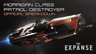 The Expanse Morrigan Class Patrol Destroyer - Official Breakdown