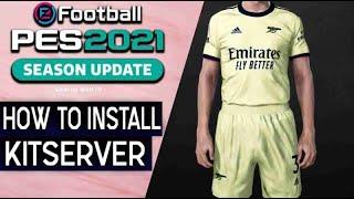 PES 2021 HOW TO INSTALL KITSERVER