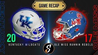 Kentucky vs. Ole Miss Game Recap - College Football Week 5