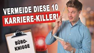 Karriere-Killer vermeiden  10 Büro-Knigge Regeln für mehr Erfolg im Job