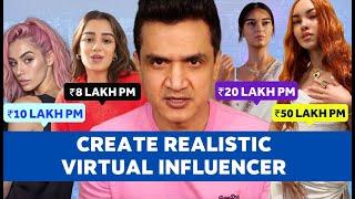 Earn ₹5 LakhsMonth Simple Steps to Create AI Virtual Influencer