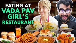Eating Everything At Vada Pav Girls Restaurant  The Urban Guide