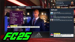 EA FC 25 - GREAT *CAREER MODE* CHANGES  NEW CONFIRMED FEATURES EXCLUSIVE