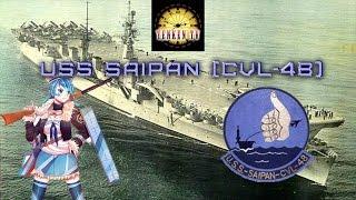 TenkenTV USS Saipan CVL-48 Требовательный к скиллу. World of Warships