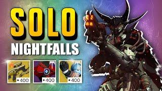 Soloing a Rainbow Burn Nightfall in Destiny 1 3x