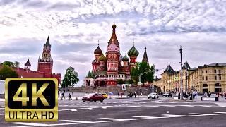 Street Walk 4K  Moscow City Centre 