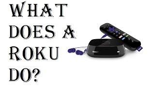 What is Roku How does it Work - What Does A Roku Do - What Is Roku For Tutorial Basics Explained