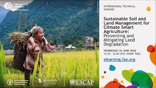 Sustainable Soil Management for Climate Smart Agriculture Preventing Land Degradation