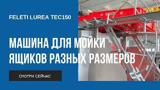 Машина для мойки ящиков FELETI LUREA TEC150