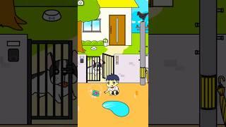 Crow and Dog Vs Boy  somebody help  #shorts #gaming #youtubeshorts #shorts2024