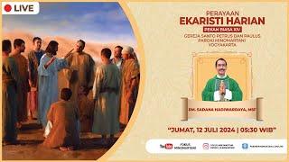 Perayaan Ekaristi Pekan Biasa XIV - Misa Jumat 12 Juli 2024 0530 WIB Paroki Minomartani Yogyakarta