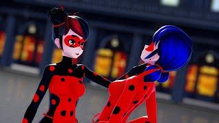 【MMD-PV】【Epic Fight】Ladybug Chat Noir VS Shadybug 【60fps】