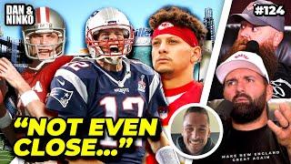 Mahomes is Far from the G.O.A.T Danny Amendola Talks Coaching  - Dan and Ninko  Ep.124 #patriots