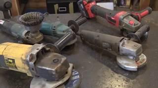 I think you should own an angle grinder - blacksmith shop tools