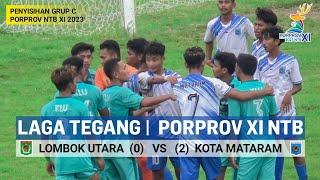 LAGA TEGANG PORPROV XI NTB  LOMBOK UTARA VS KOTA MATARAM #porprov #porprovntb #ntb #porprovXI