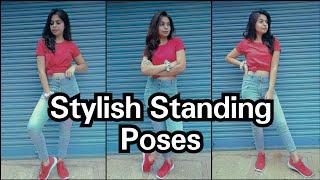 Standing Poses  How To Pose For Photoshoot  Simple & Easy Poses  Candid Pose  Santoshi Megharaj