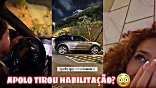 APOLO ESTACIONA CARRO SOZINHO E STHE MATOS IMPRESSIONADA