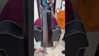 Long Hair Straightening   Ikonic  #shorts #trending #hairstyle