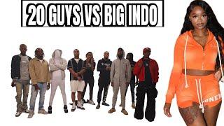 20 GUYS VS 1 RAPPER BIG INDO