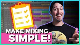 The SIMPLE Mixing Workflow How To Mix a Song From Scratch