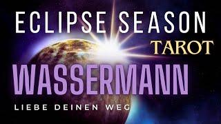 MONDFINSTERNIS  WASSERMANN  Befreiungsschlag von Toxizität Im Aufbruch steckt der Neuanfang